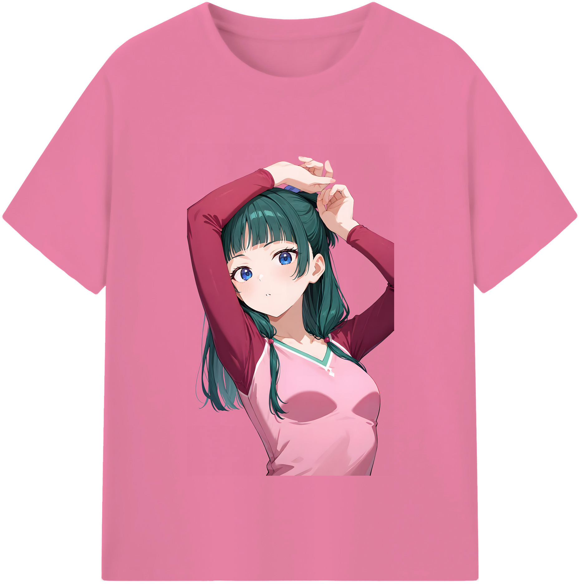 （画像用） 薬屋のひとりごと The Apothecary Diaries 綿100％半袖Tシャツ（フロントプリント）